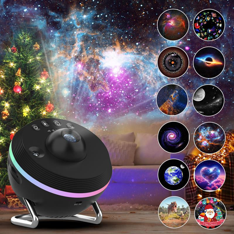 Demilare USB Galaxy Star Projector LED Light，Christmas 2024 Ornament,Globe Design Star Projection LED Light Meteor Effect, Adjustable Focus, 1/2H Timer, Home Decor, Bedroom Accessories Lights,Starry Night Lights,Backtoschool Planetarium Ceiling