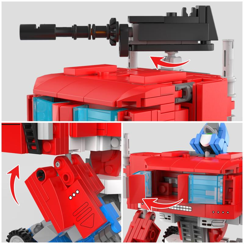 Transform Toys Building Set 2IN1 Creator Robot and Vehicles without Rebuilding for Kids Ages 8+ Building Toys