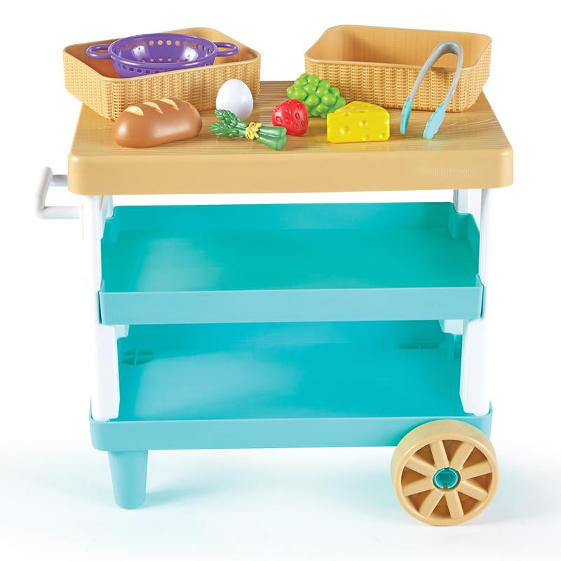 Learning Resources New Sprouts Prep 'N' Store Kitchen Island, Ages 2+