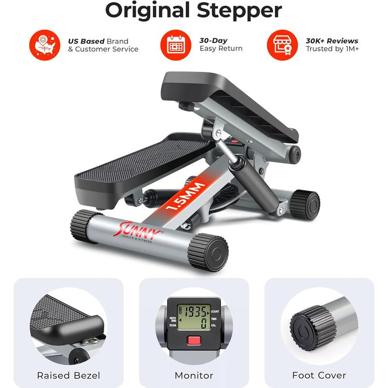 Sunny Health & Fitness Mini Steppers for Exercise at Home
