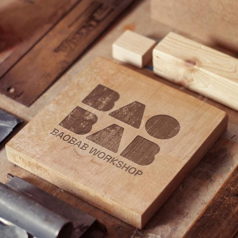 Baobab Workshop Gray Wood & Wire Baskets - Versatile Storage for Bathroom, Kitchen, Office - Handcrafted Organizing Crates